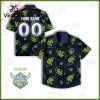 NRL Canberra Raiders Custom Text Hawaiian Shirt