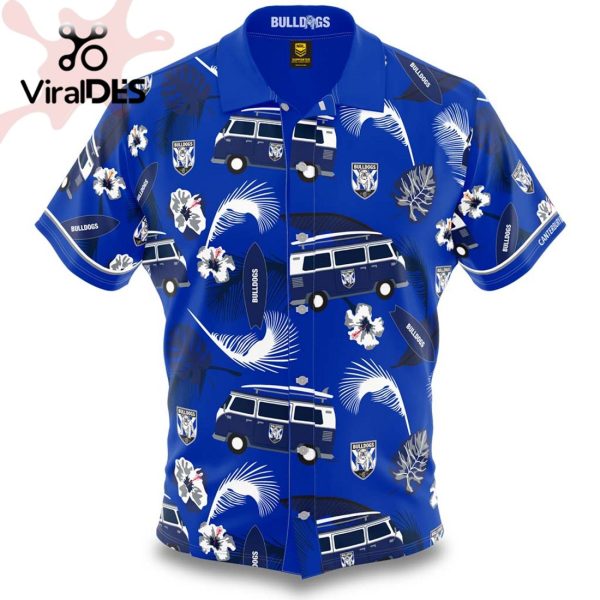 NRL Canterbury-Bankstown Bulldogs Surfboard Hawaiian Shirt