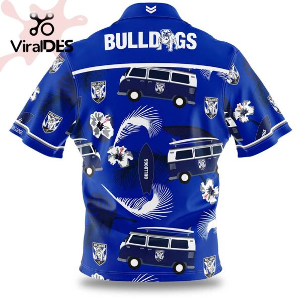 NRL Canterbury-Bankstown Bulldogs Surfboard Hawaiian Shirt