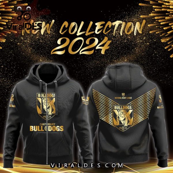 NRL Canterbury Bulldogs Black Premier Hoodie