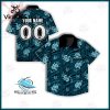 NRL Cronulla-Sutherland Sharks Beach Surfboard Hawaiian Shirt