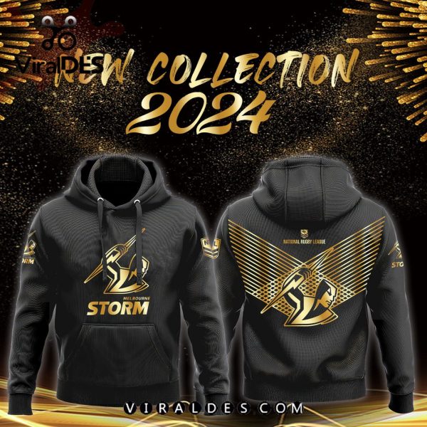 NRL Melbourne Storm Black Premier Hoodie