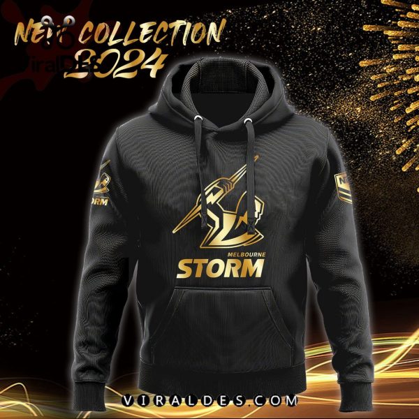 NRL Melbourne Storm Black Premier Hoodie