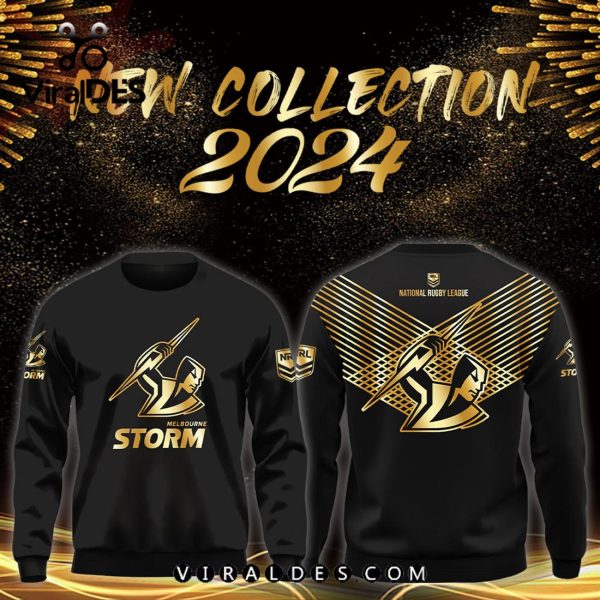 NRL Melbourne Storm Black Premier Hoodie