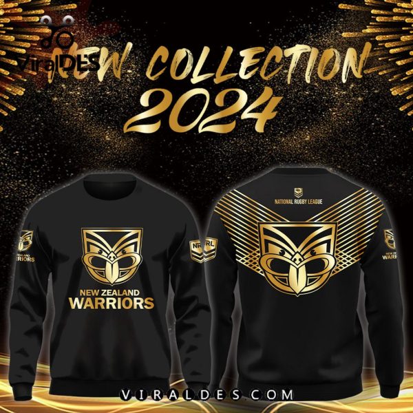 NRL New Zealand Warriors Black Premier Hoodie