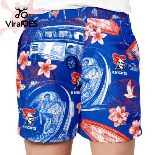 NRL Newcastle Knights Hawaiian Men Beach Shorts