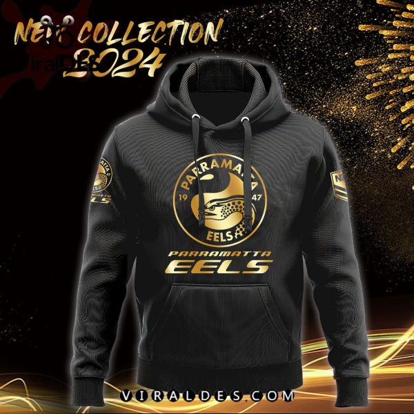 NRL Parramatta Eels Black Premier Hoodie