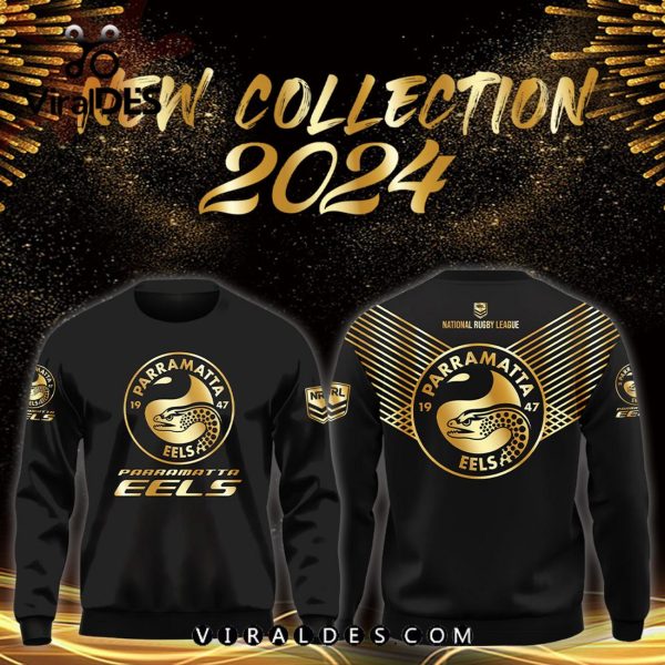 NRL Parramatta Eels Black Premier Hoodie