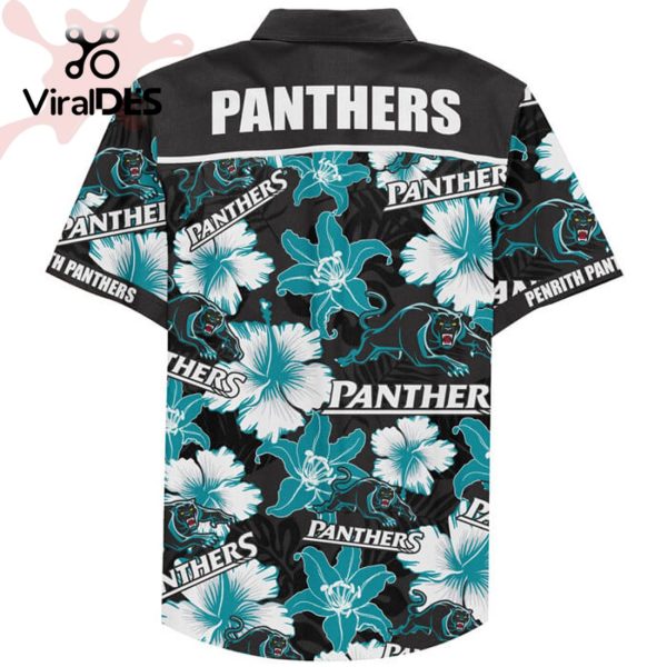 NRL Penrith Panthers Floral Hawaiian Shirt Limited