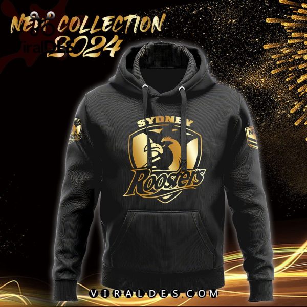 NRL Sydney Roosters Black Premier Hoodie