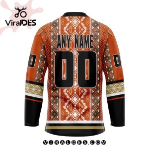 NHL Anaheim Ducks Personalized Native Design Hockey Jersey