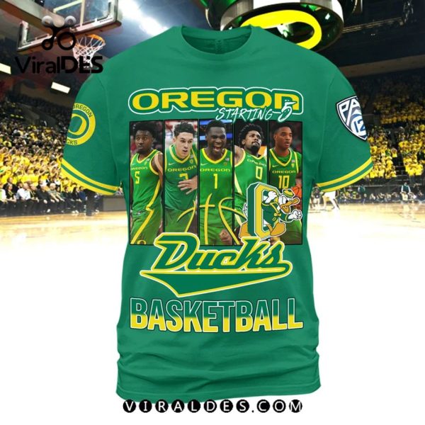 Oregon Ducks Men’s Basketball Green Hoodie Limited Edition