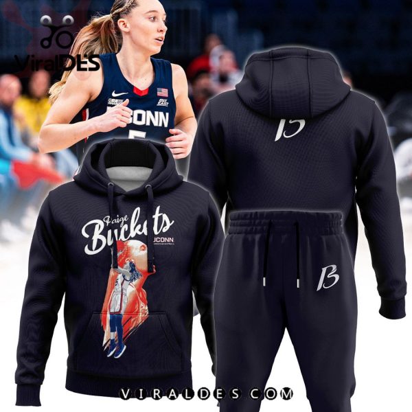 Paige Bueckers Is Back UCONN Basketball Navy Hoodie, Jogger Limited Release