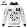 Personalized AFL Carlton Blues FC Black Hoodie 3D