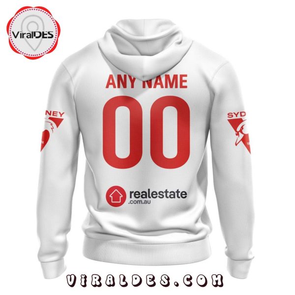 Personalized AFL Sydney Swans Heritage Kits 2023 Hoodie