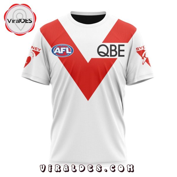 Personalized AFL Sydney Swans Heritage Kits 2023 Hoodie