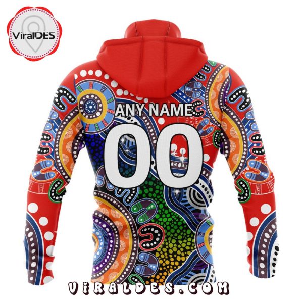 Personalized AFL Sydney Swans Special Indigenous Hoodie