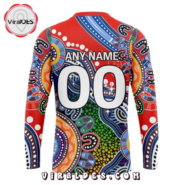 Personalized AFL Sydney Swans Special Indigenous Hoodie