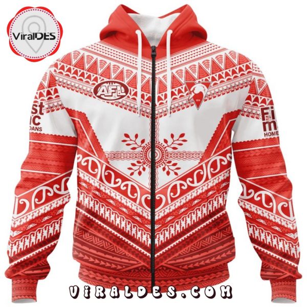 Personalized AFL Sydney Swans Special Pasifika Hoodie