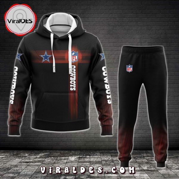 Personalized Dallas Cowboys NFL Black Design Hoodie, Jogger Limited