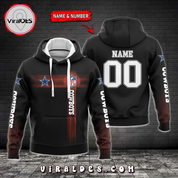 Personalized Dallas Cowboys NFL Black Design Hoodie, Jogger Limited