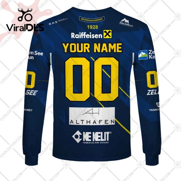 Personalized EK Zeller Eisbaren Jersey Style Hoodie 3D