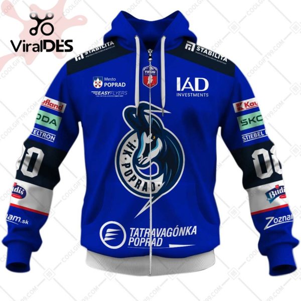 Personalized HK Poprad Jersey Style Hoodie 3D