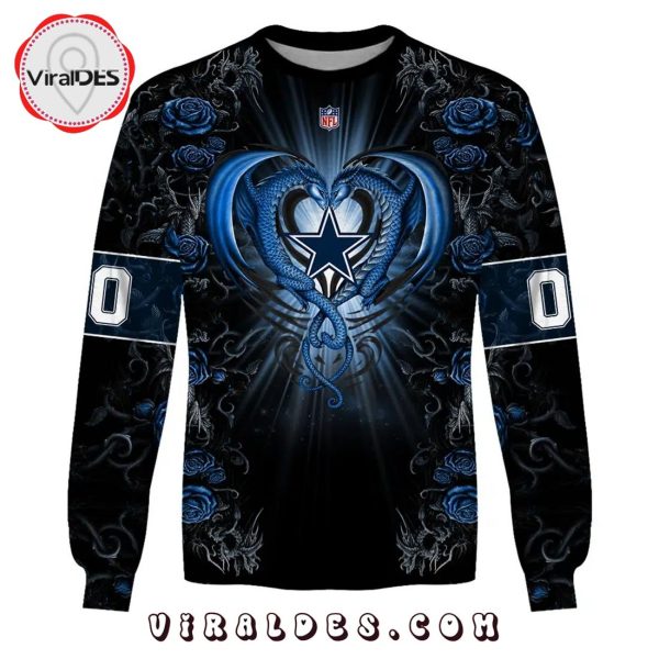 Personalized NFL Dallas Cowboys Skull Design Hoodie