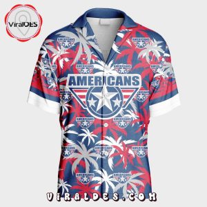 Custom Tri-City Americans Using Home Jersey Color Hawaiian Shirt