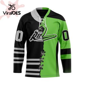 Custom Saskatchewan Rush Mix Retro And Home Hockey Jersey