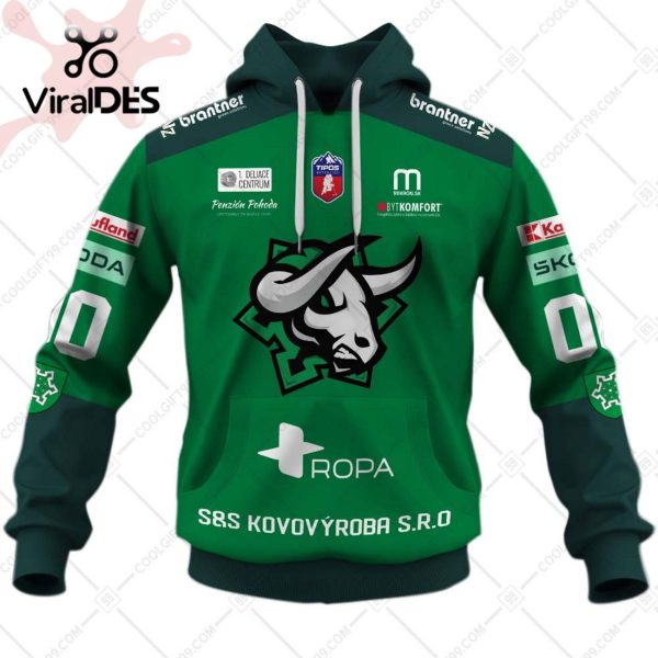 Slovak Extraliga HC Nove Zamky Jersey Style Hoodie 3D