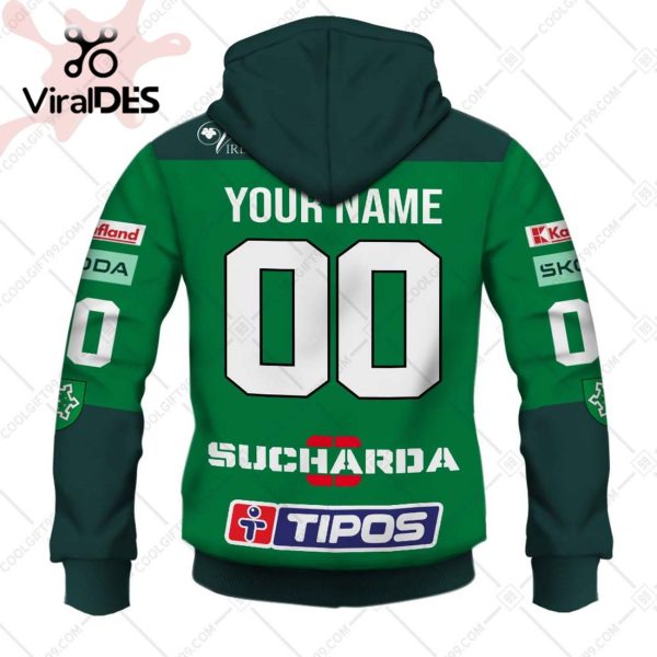 Slovak Extraliga HC Nove Zamky Jersey Style Hoodie 3D