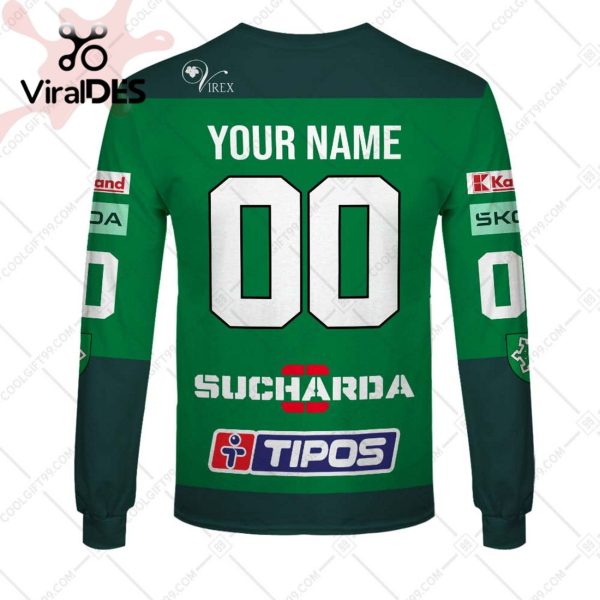 Slovak Extraliga HC Nove Zamky Jersey Style Hoodie 3D