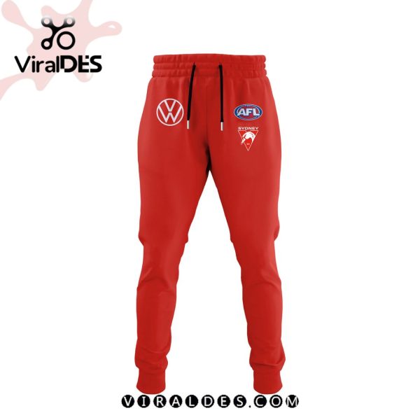 Sydney Swans AFL Combo 2024 Hoodie, Jogger Limited Edition