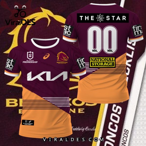 The Star NRL Brisbane Broncos Special Design Hoodie 3D