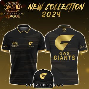 Custom Gws Giants AFL Polo, Cap Limited Edition