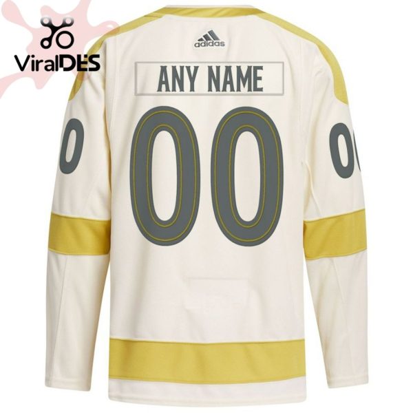 Vegas Golden Knights 2024 NHL Winter Classic Primegreen Custom Jersey – Cream
