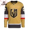 Vegas Golden Knights Away Custom Primegreen Pro Hockey Jersey – White