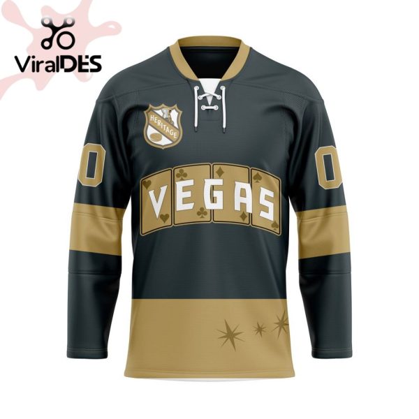 Vegas Golden Knights Special Heritage Jersey Concepts With Team Logo Hockey Jersey