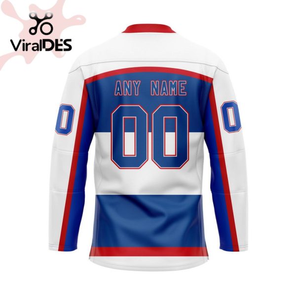 Winnipeg Jets Special Heritage Jersey Concepts With Team Logo Hockey Jersey