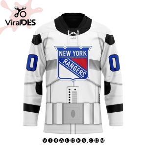 NHL New York Rangers Personalized Star Wars Stormtrooper Hockey Jersey