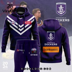Fremantle Dockers AFL Combo 2024 Hoodie, Jogger Limited Edition