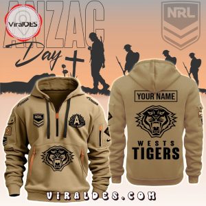 Wests Tigers NRL ANZAC Day Fashions Hoodie