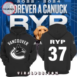 RYP Vancouver Canucks NHL Black Hoodie Special Edition