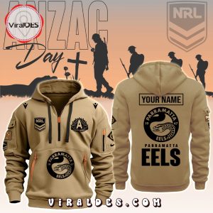 Parramatta Eels NRL ANZAC Day Fashions Hoodie