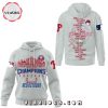 2023 NL East Division Philadelphia Phillies Champions Red Hoodie
