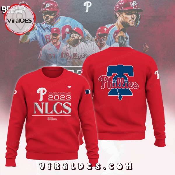 2023 NLCS Philadelphia Phillies Division Series Winner Locker Red Hoodie