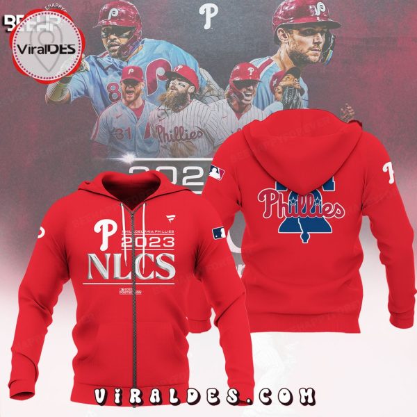 2023 NLCS Philadelphia Phillies Division Series Winner Locker Red Hoodie