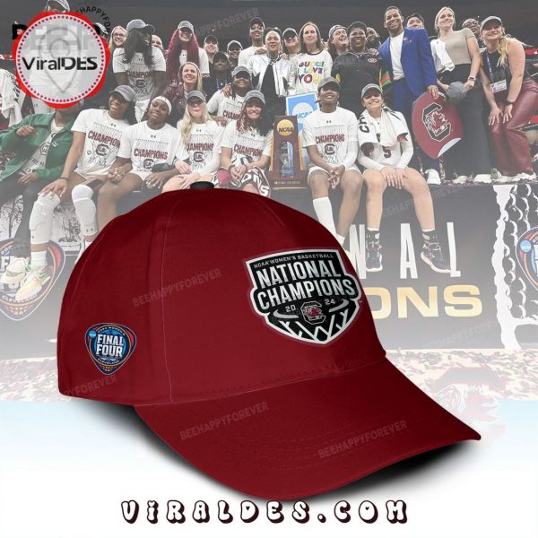 2024 South Carolina Gamecocks National Champions Red Cap