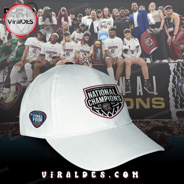 2024 South Carolina Gamecocks National Champions White Cap